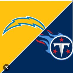 Chargers Vs Titans Nov 10th 9 Tickets Section 101