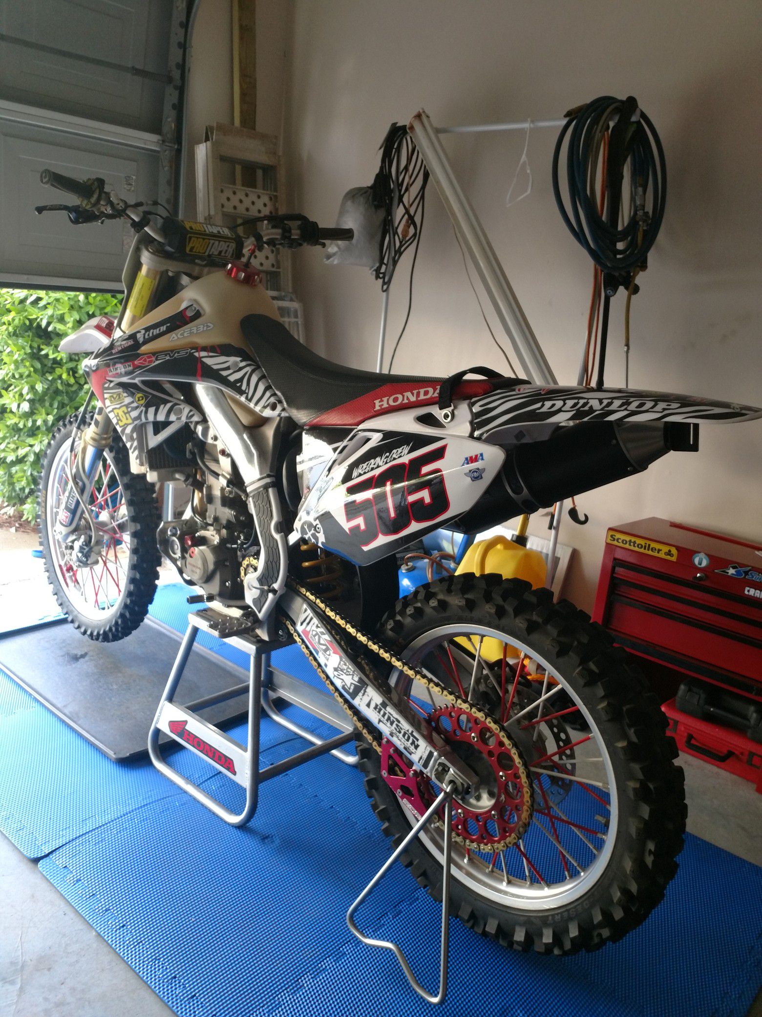 2006 CRF 450R low hrs