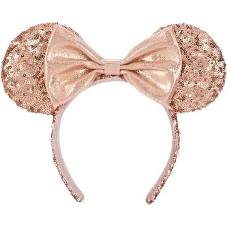 Rose Gold Glitter Minnie Ears