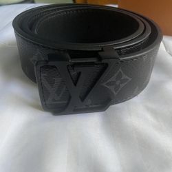 Louis Vuitton Belt Men’s (All Black)