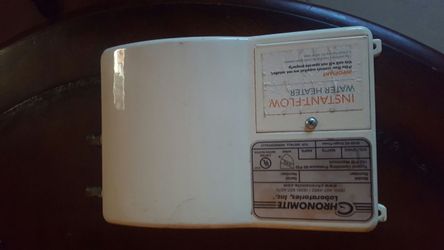 Instaflow tankless water heater