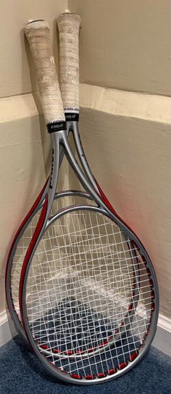 Prince O3 Speedport Red Tennis Racquets (2) Like New!