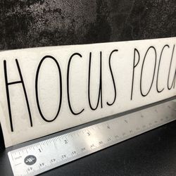 Hocus Pocus decal Sticker Disney Halloween RAE DUNN font Text
