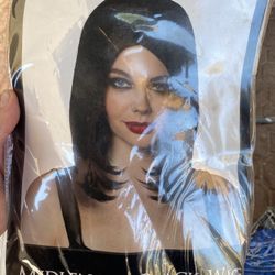 Black Long Hair Wig For Halloween