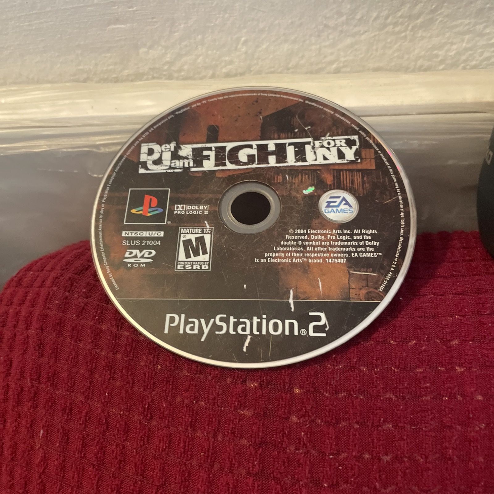 Def Jam Fight For Ny Ps2 Tested And Working