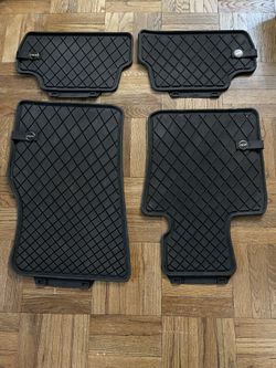 Mini Cooper F56 Rubber Floor Mats Floormats 2014-2017 Front & Rear Set Of 4 OEM