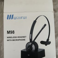 Wireless Headset With Microphone M98 