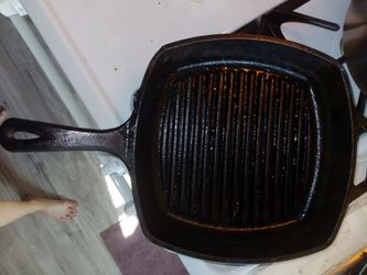 Lodge Iron Grill  Pan