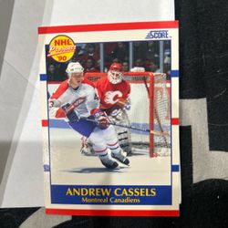Andrew Cassels NHL trading card