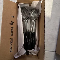 New Vollrath (contact info removed) 3 oz Perforated Spoodles 5-Piece Lot $40 EACH 2 Lots