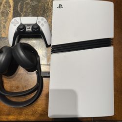 Ps5 Pro With Headset  