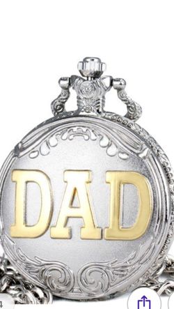 Dad Quartz Pocket Watch