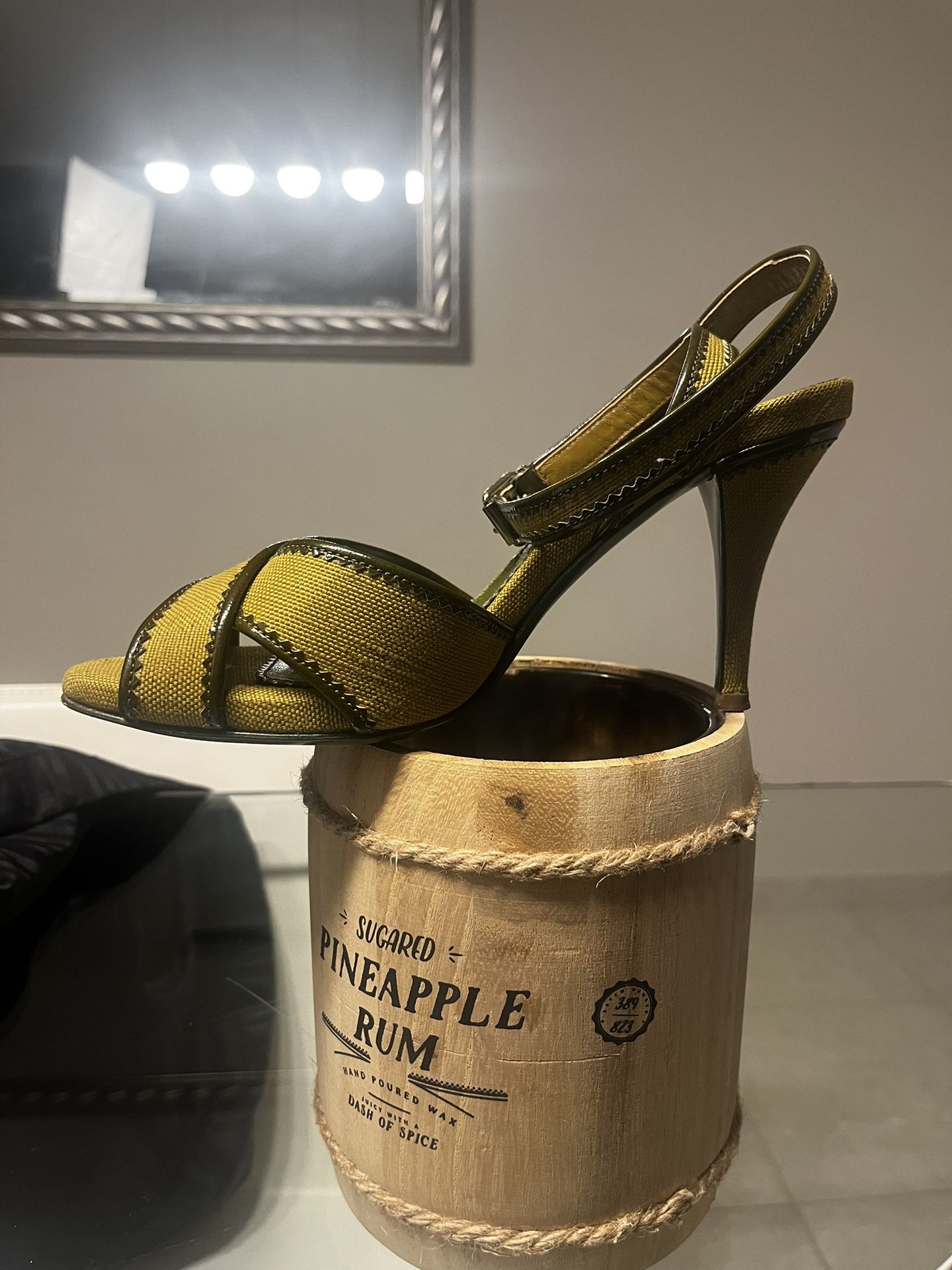 YvesSaintLaurent YSL HEELS *rive Gauche *