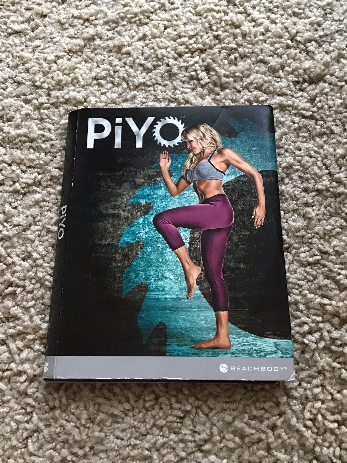 PiYo Beachbody DVD Set Yoga Pilates Exercise Fitness Workout w Chalene Johnson