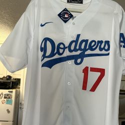 shohei ohtani dodgers jersey