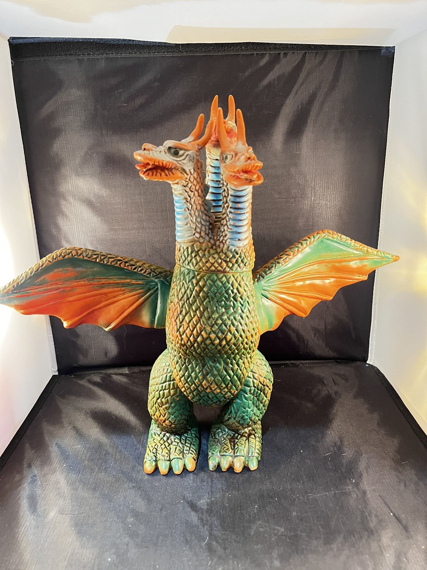 Vintage Bullmark Giant King Ghidorah Toho Monsters
