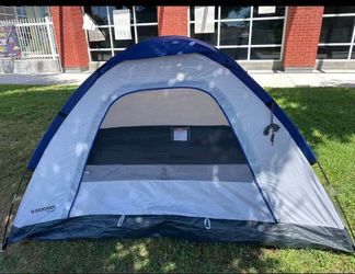 Portable Outdoor Camping 2 Person Waterproof Hiking Folding Dome Tent Camouflage