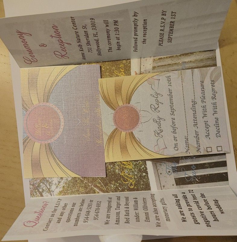 Wedding Invitation Set
