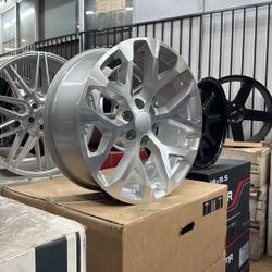 Silver Snowflake Wheels 