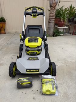 Ryobi 40v self propelled lawn mower kit