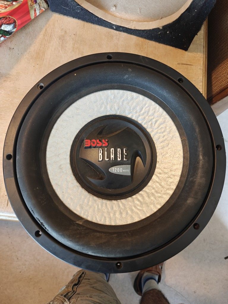 12" Boss Blade Subwoofer 