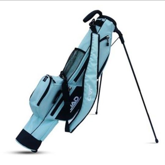 Sunday Golf Bag With Stand Ultra Lightweight Easy To Carry Aqua In Color
