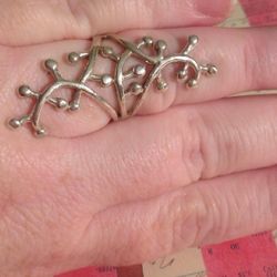 Sterling Silver Vine ring