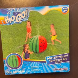 BRAND NEW Watermelon Water Sprinkler Outdoor Fun!