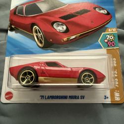 Hot Wheels. 1971 Lamborghini Miura SV