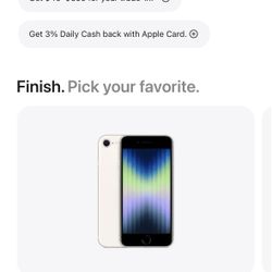 iPhone SE White & Black