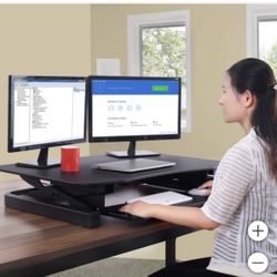 Standing Or Seated Adjustable Desk
