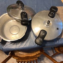 Two Pressure Cookers 