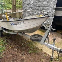 14’ Duroboat & Trailer