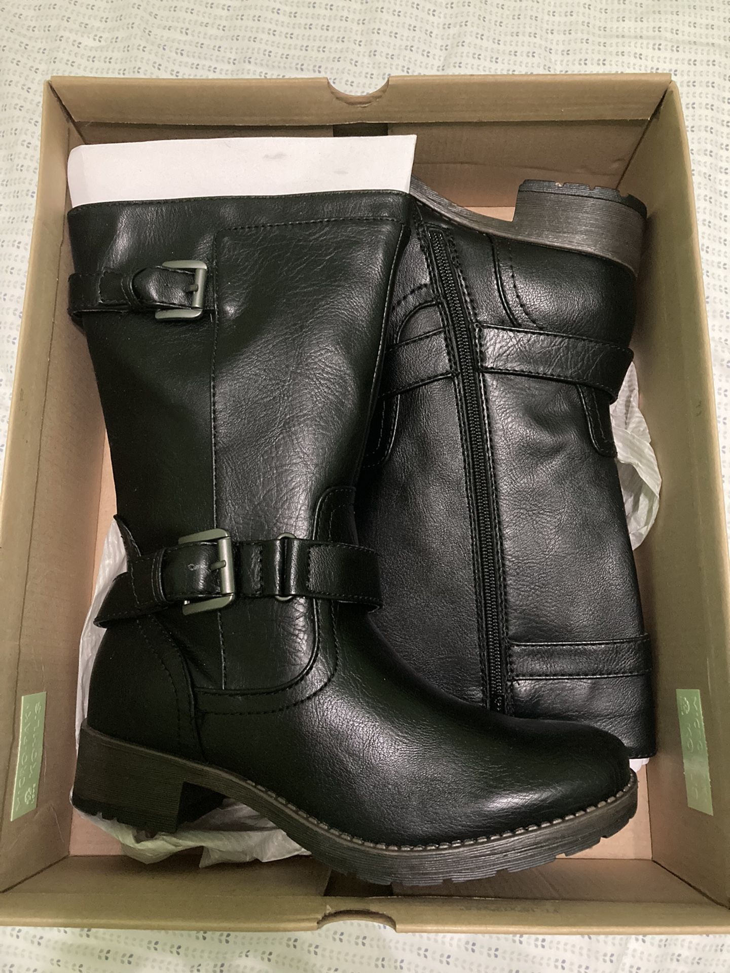 Brand New Women Sonoma Memory Foam Boots Sz 7.5