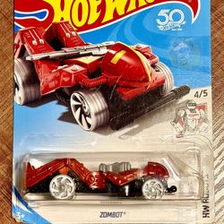 2017 Hotwheels Zombot Treasure Hunt Car