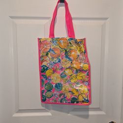 Lily Pulitzer Reusable Citrus Tote Bag