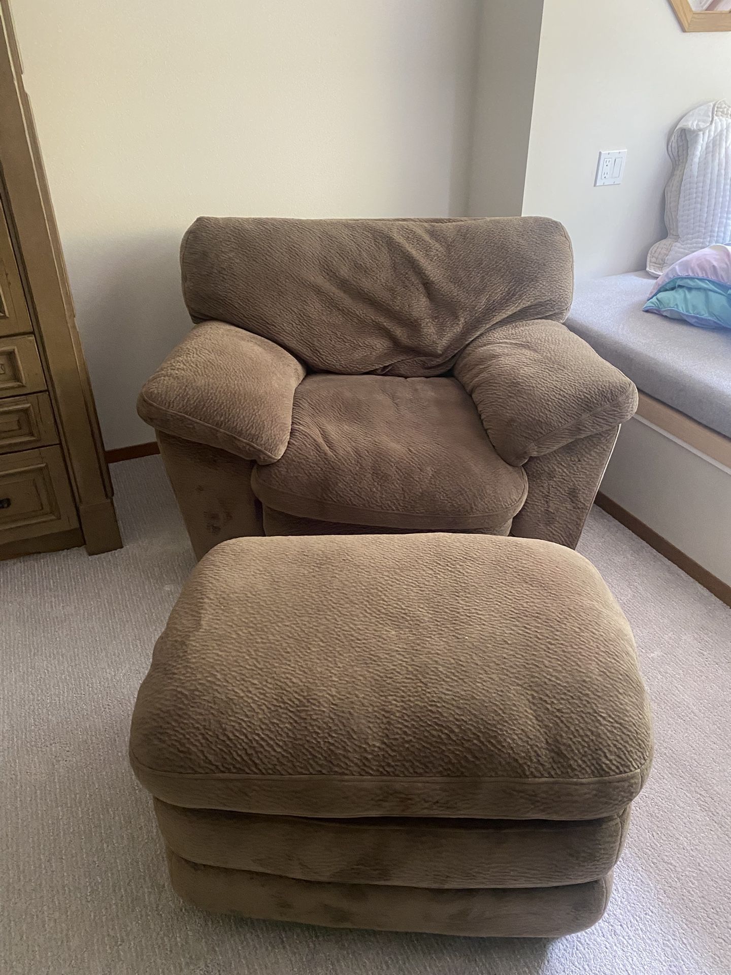 Chair And Ottoman
