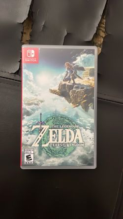 Legend of Zelda Tears of the Kingdom Switch 1 Edition pre owned never touched.