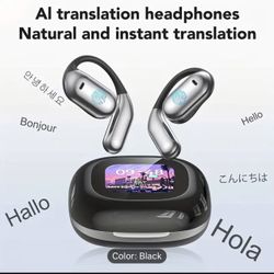 Wireless AI Translation Headphones - Supporting 144 Languages And Accents