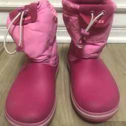Girls Snow Boots Size 3 Junior