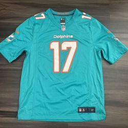 Nike Miami Dolphins Ryan Tannehill #17 On Field NFL Home Jersey Adult Large