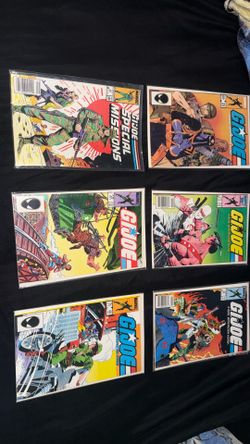 G.i Joe comic books