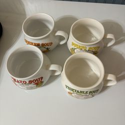 Vintage DDJ Soup Bowls