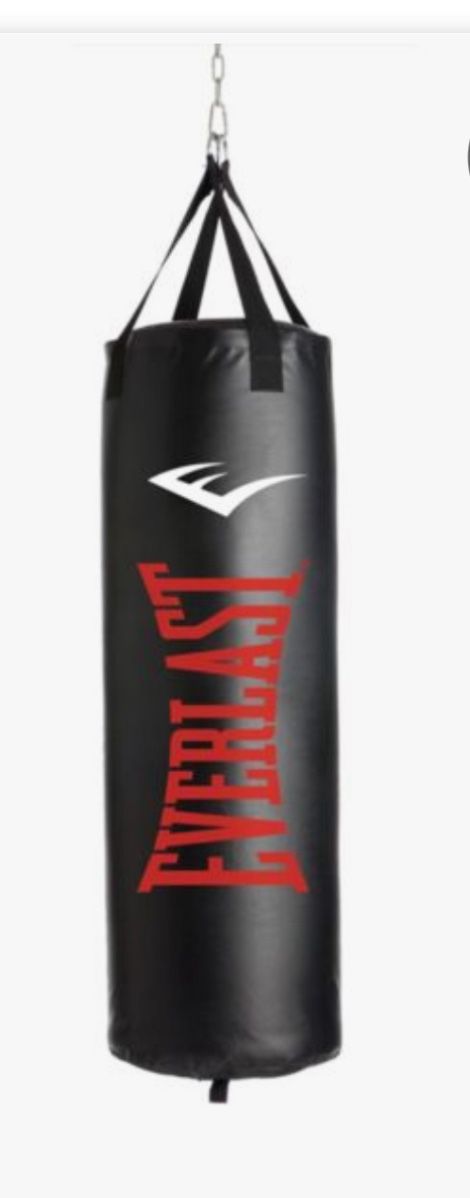 Like New Everlast Heavy Bag 100lb Punching Bag For Boxing