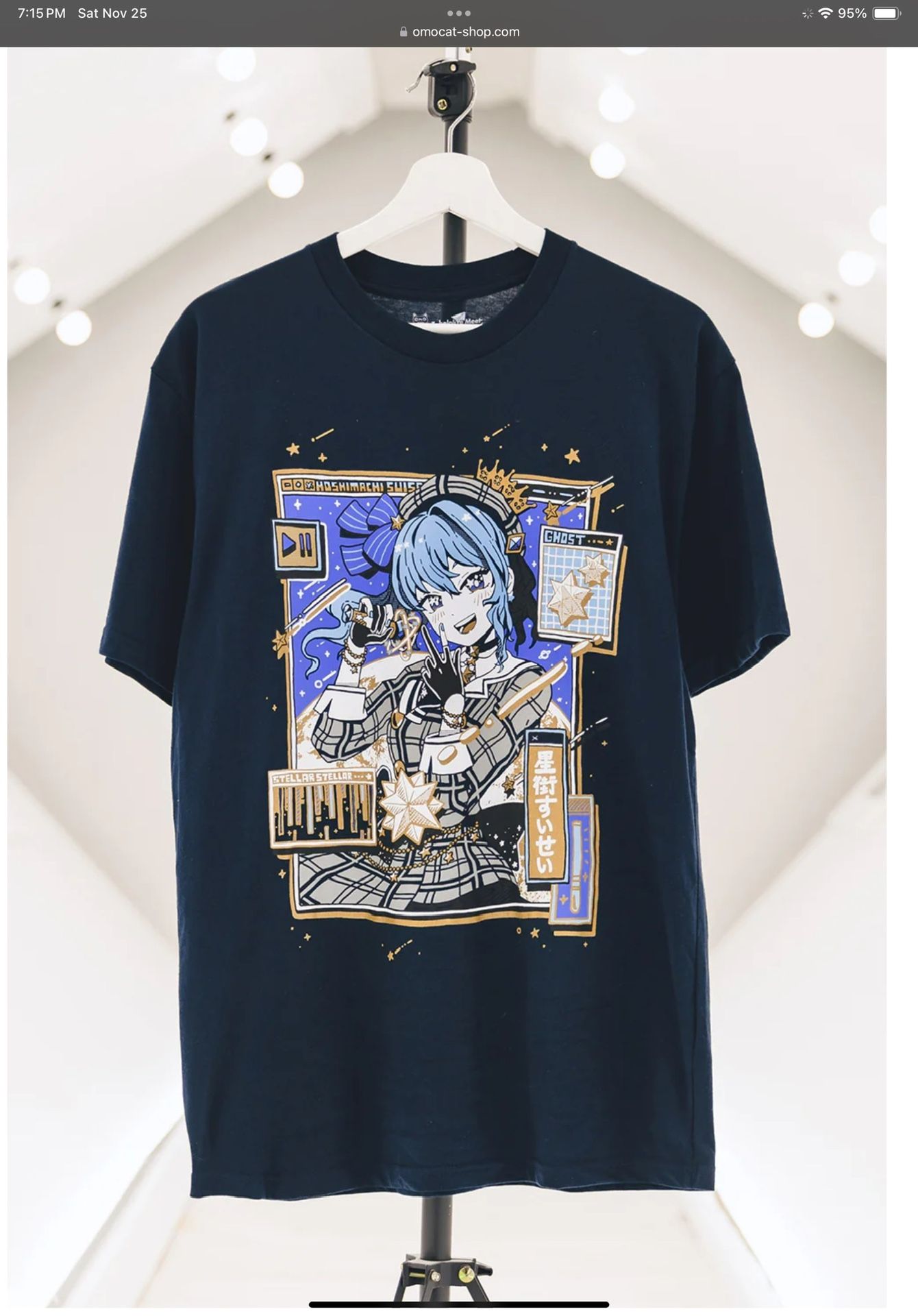 NYC Anime Expo 2023 HOSHIMACHI SUISEI @ NYC holoMeet shirt and larnyard Sold out
