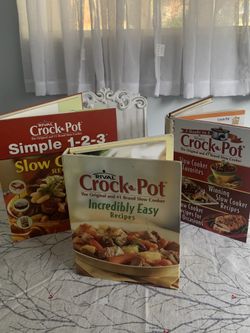 Vintage Crockpot Cookbooks (3)