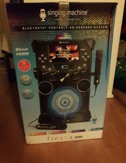 Singing Machine Fiesta Plus Karaoke/PA System
