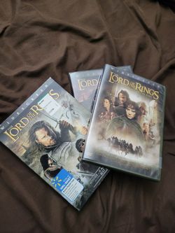 Lord Of The Rings Dvd