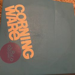 Corning Ware Blue Cornflower Casserole Dish