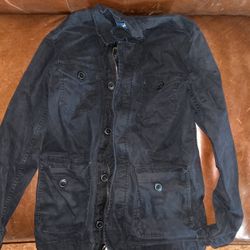Black Button Up Jacket 